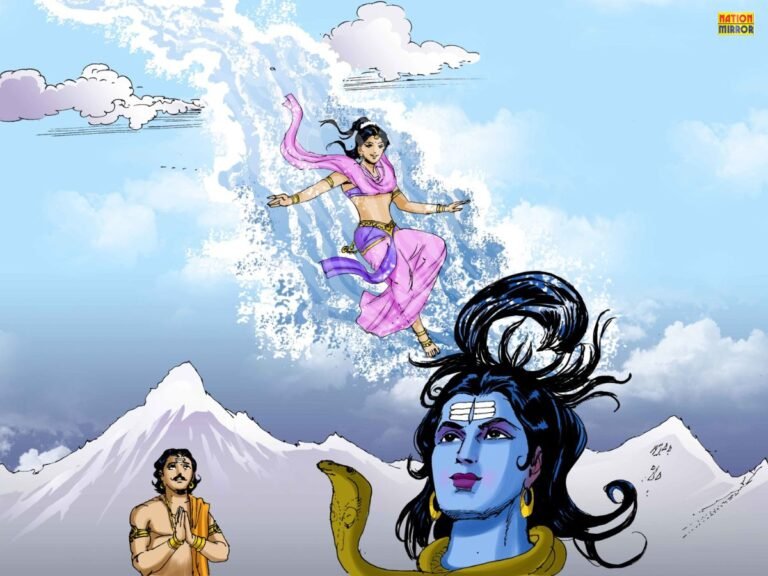 _Story of Ganga Descent