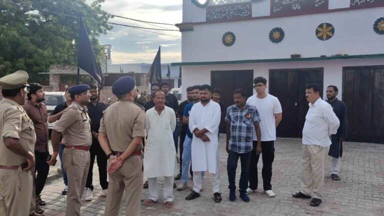 Hardoi Muharram Police Inspection