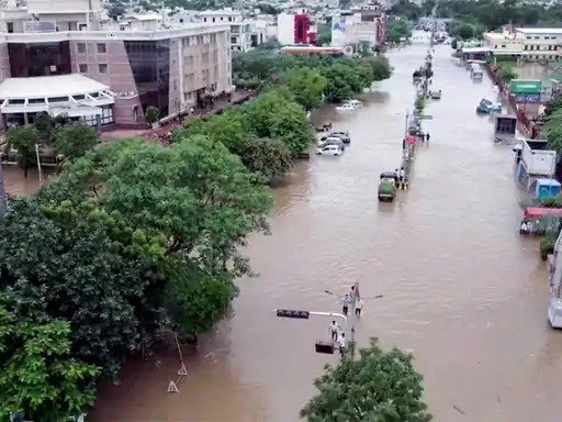  ajmer heavy rains floods homes unsafe kashi danger zone  