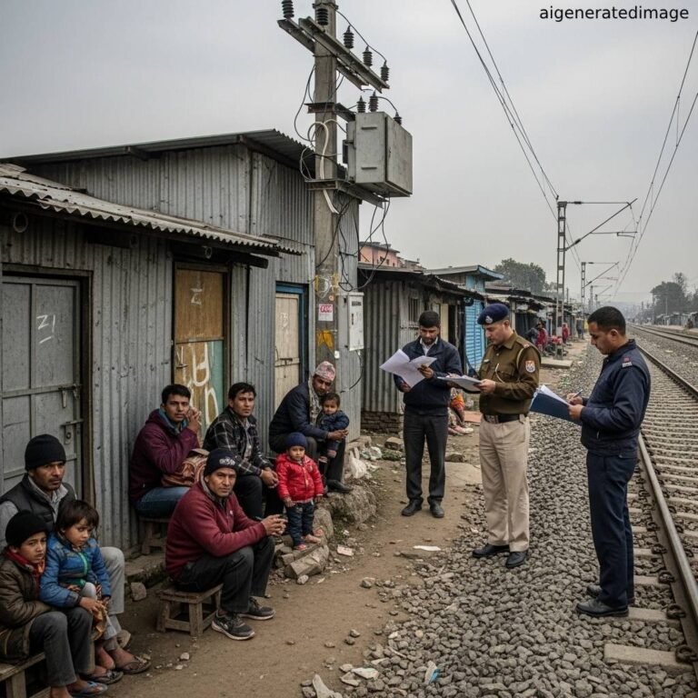 हल्द्वानी में नेपाली नागरिकों का खुलासा: बनाए सरकारी कार्ड, कब्जाई रेलवे जमीन