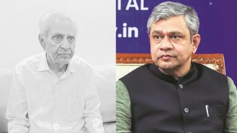 Ashwini Vaishnaw father death: