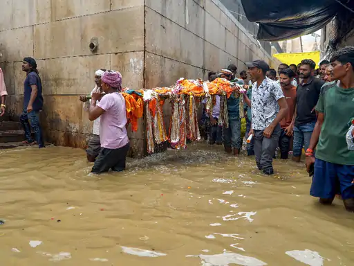 india monsoon floods 2025 rajasthan bihar kashmir alert