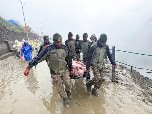  monsoon chaos bihar himachal uttarpradesh floods 2025 