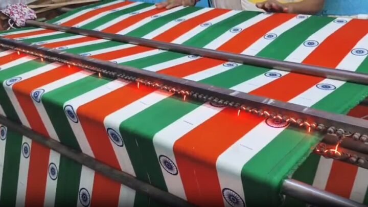 surat makes 3 crore indian flags for independence day 2025