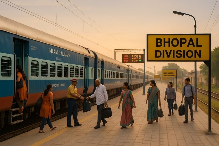 train stoppage extended bhopal zone ashoknagar mungawali- badarwas khirkiya
