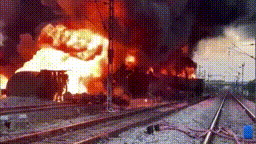 तमिलनाडु में मालगाड़ी पटरी से उतरी, 18 बोगियां जलकर राख; रेलवे ने 40 बोगियों को बचाया