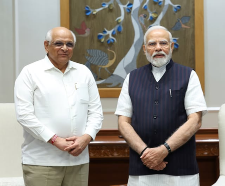 PM Modi wishes Gujarat CM Bhupendra Patel: