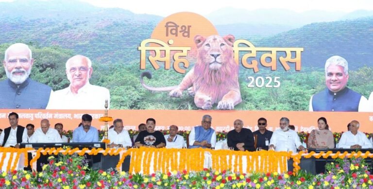 Gujarat lion population 2025: