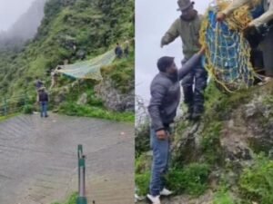 लंढौर खट्टापानी में गुलदार के बच्चे की मौजूदगी