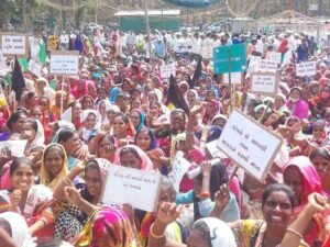 गुजरात में तापी नर्मदा नदी लिंक परियोजना का विरोध