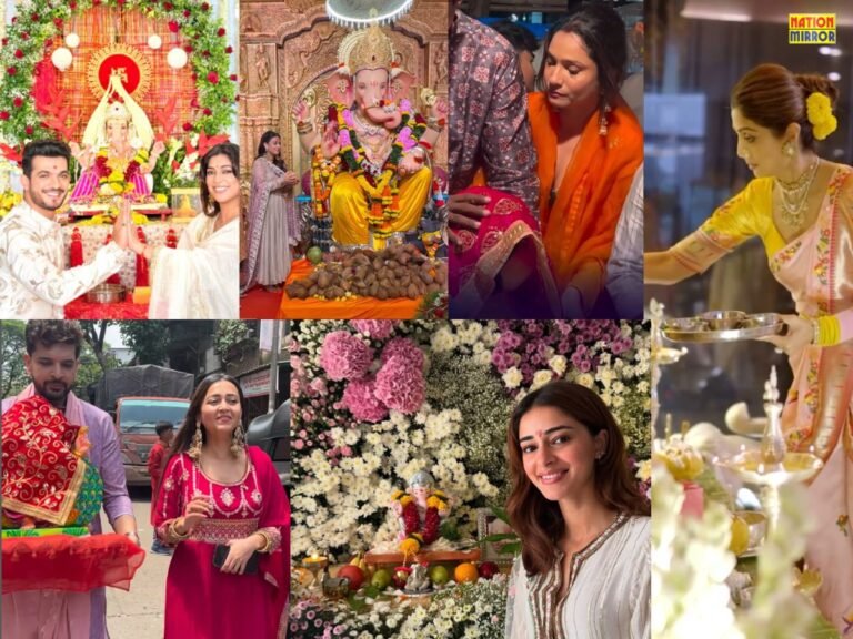 Celebrities Ganesh Chaturthi 2025