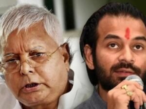 लालू प्रसाद यादव ने तेजप्रताप को RJD से छह साल के लिए निष्कासित कर दिया था