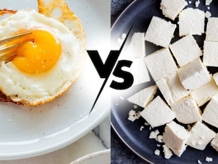 Egg vs Paneer Protein
