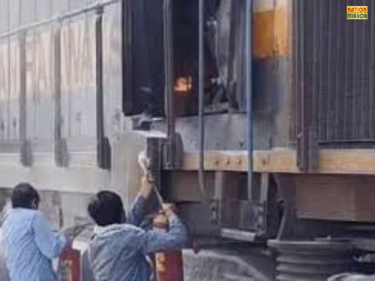 Jodhpur Jammu Express train fire incident