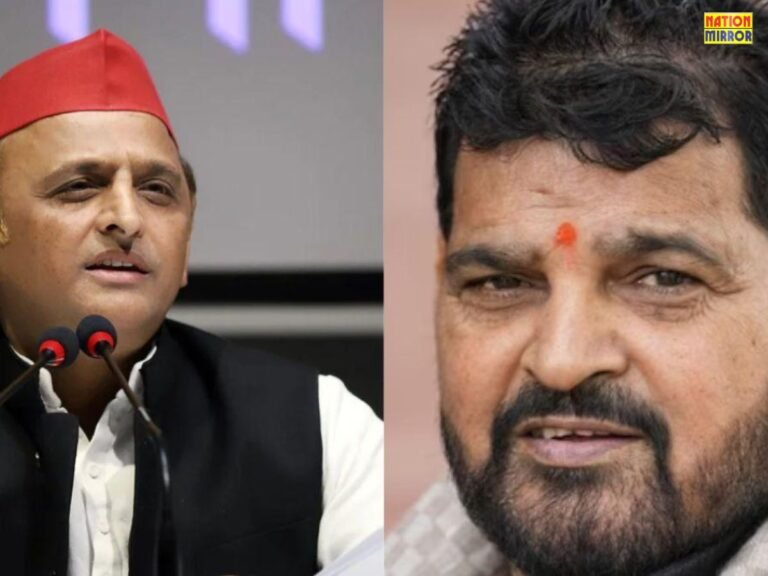 Brij Bhushan supports Akhilesh Yadav