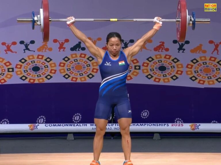 Mirabai Chanu Commonwealth Gold