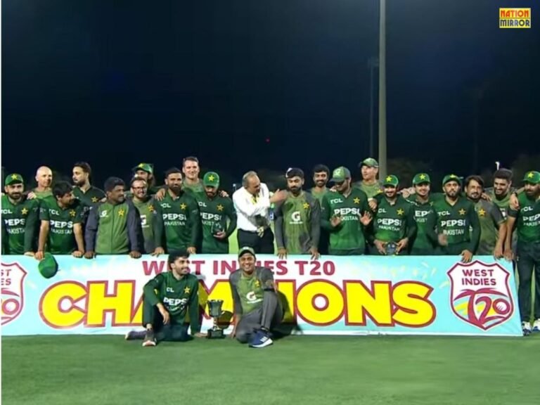 PAK vs WI T20 Series Win