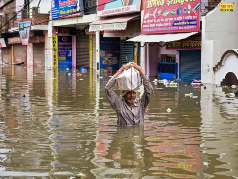 UP Floods Yogi Aerial Survey