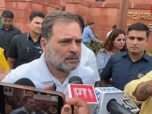  Rahul Gandhi Trump threat, Modi Adani investigation, Trump tariff India, Adani fraud US investigation, Rahul Gandhi Modi criticism, India US trade tension