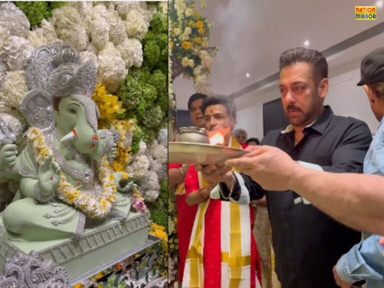 Salman House Ganesh Chaturthi Celebration