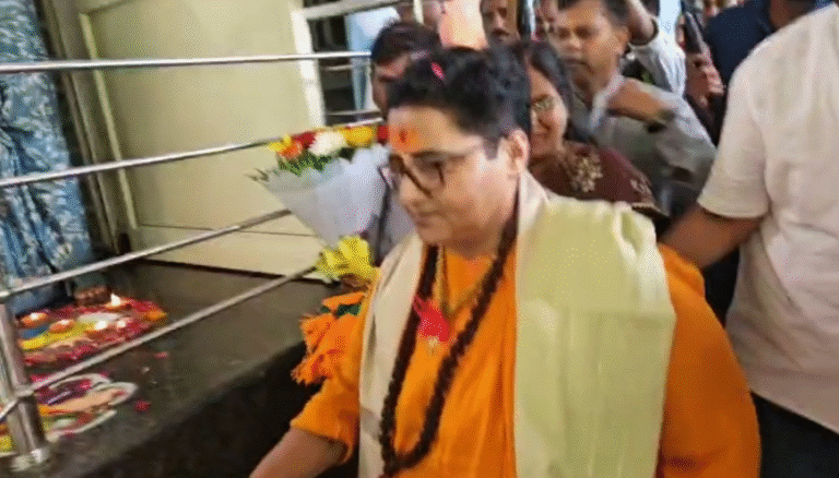 Sadhvi Pragya Bhopal Congress attack: