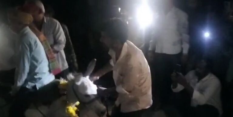 Unique rain ritual India: