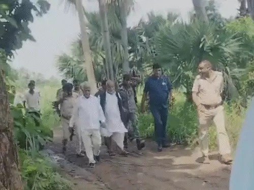 nalanda mob attacks bihar minister compensation protest accident victims