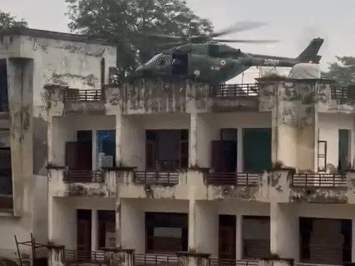  punjab floods 2025 navodaya school students trapped ndrf rescue army action