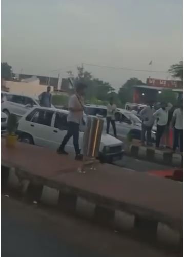 MLA nephew toll plaza incident Dewas: