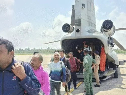 uttarkashi disaster dharali cloudburst rescue delay india landslide 