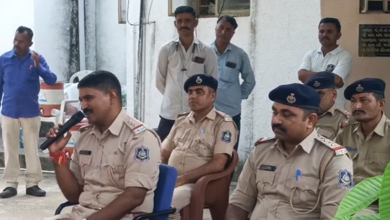 Vadgaon Police crime free village reward: