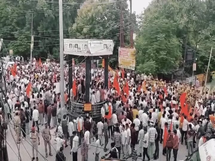 UP Fatehpur Maqbara Mandir Controversy; Hindu Muslim Stone Pelting
