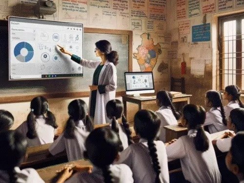 india school education teacher student ratio education report 2025