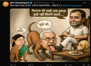 बीजेपी का पलटवार