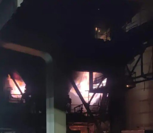 भिलाई स्टील प्लांट में विस्फोट