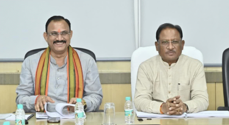 सीएम साय और स्वास्थ्य मंत्री