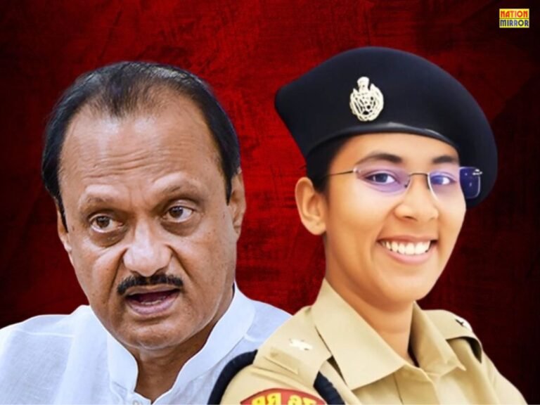 Ajit Pawar IPS Anjana Krishna viral video