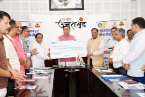 सीएम धामी ने हेलो हल्द्वानी 91.2 मोबाइल एप का किया लोकार्पण