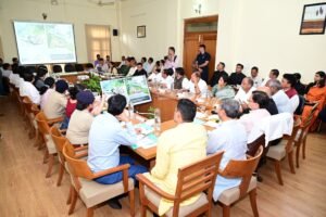 आपदा प्रभावित क्षेत्रों में राहत कार्यों की समीक्षा