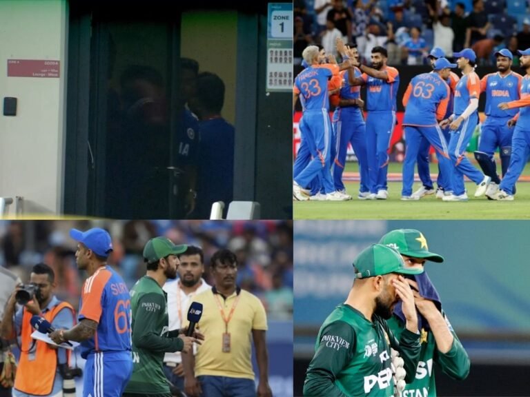 India Pakistan handshake controversy