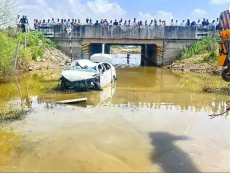 Jaipur car accident Shivdaspura