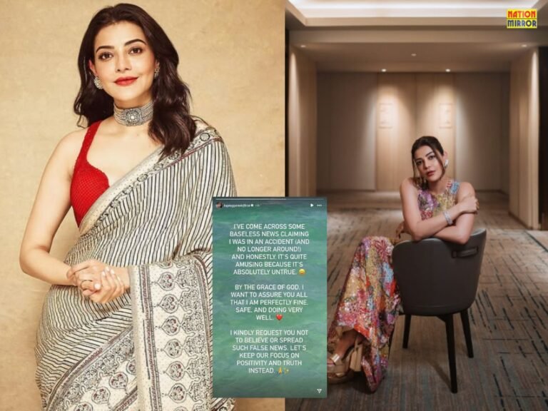 Kajal Aggarwal fake Death News