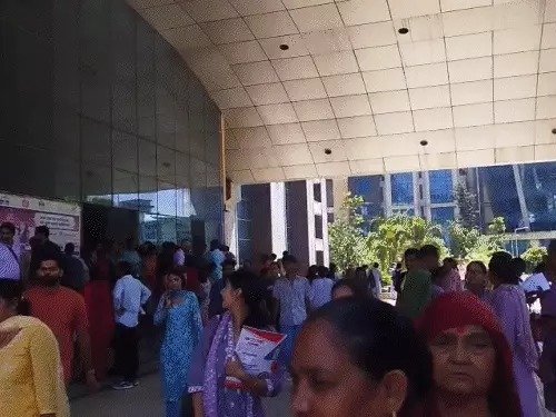 Mandi bomb threat Nerchowk Medical College hospital evacuation Himachal bomb threat