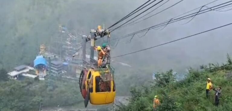 Mock Drill Bhattagaon Ropeway Mussoorie