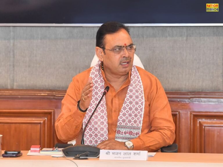 CM Bhajan Lal urban development review