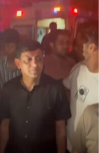 महापौर पुष्यमित्र भार्गव मौके पर पहुंचे