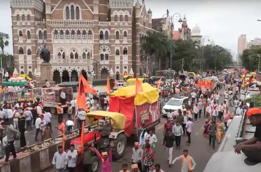 maratha reservation bombay high court protest mumbai traffic 