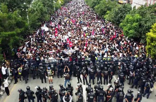 nepal political crisis gen z protest ministers resign social media ban