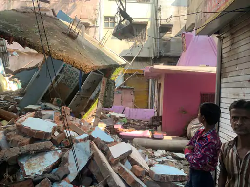 Indore three-storey building collapse