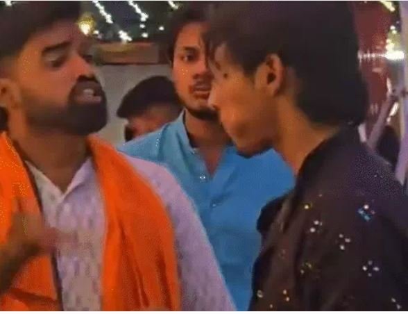 गरबा में पकड़ा गया मुस्लिम युवक